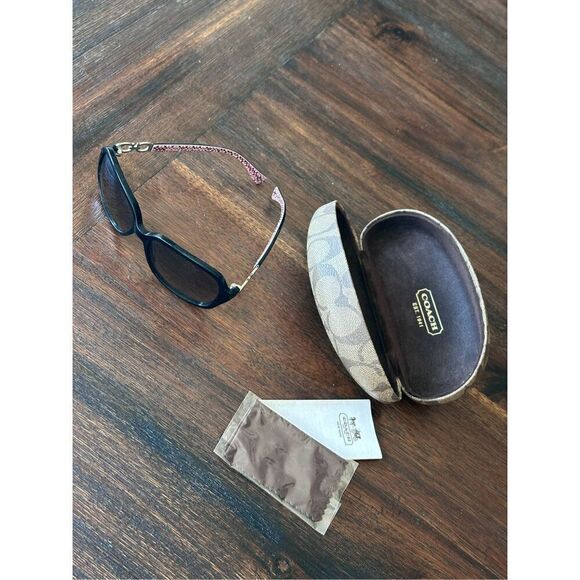 Coach Beatrice Rectangle Sunglasses - Picture 2 of 10